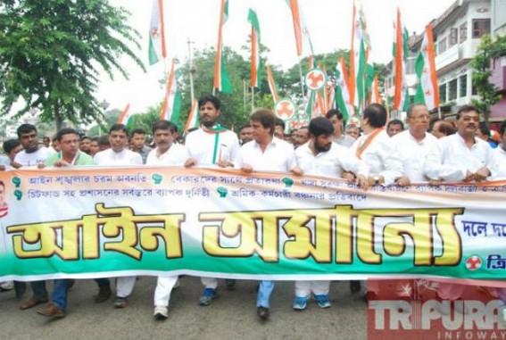Civil disobedience movement: The long desired united face of Pradesh Congress and Youth Congress